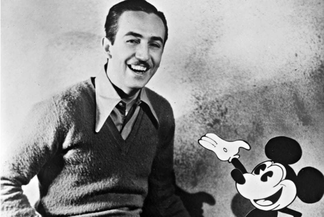 Walt Disney y Mickey Mouse